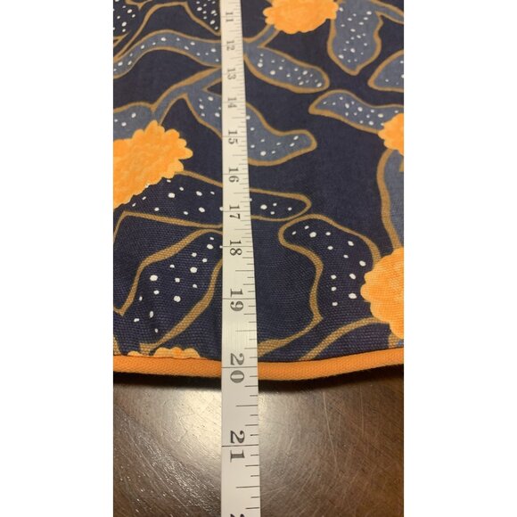 Ikea Aromatisk Cotton 20" X 20" Pillowcase Floral Blue Yellow - Picture 4 of 6